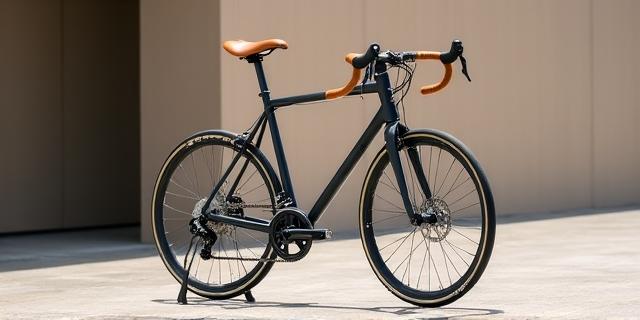都会的なスチールフレーム自転車